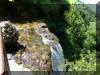 Bovenop de waterval