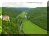 Vanaf de Knopfmacherfels tussen Beuron en Friedingen